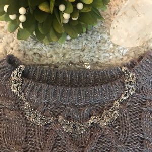 Silver Statement Necklace